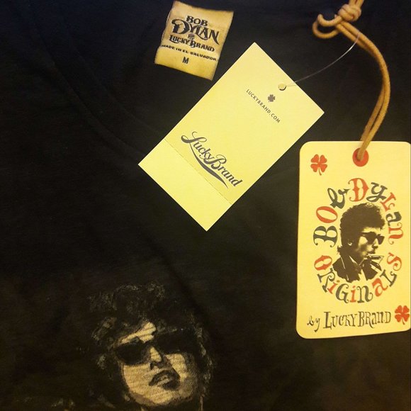 Lucky Brand Bob Dylan NYC 1964 Ticket country rock T-Shirt 2XL NWT - Picture 4 of 4